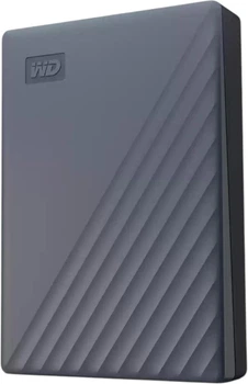 Жорсткий диск Western Digital My Passport 5TB 2.5" USB 3.2 External Silicon Grey (WDBRMD0050BGY-WESN)