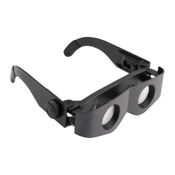 Поляризационные рыболовные очки с зумом FishingGlasses, черные, футляр в комплекте