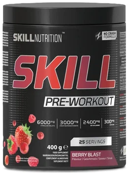 Odżywka przedtreningowa Skill Nutrition w proszku 400 g Berry Blast (5904139926154)