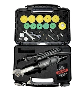 Угловая шлифмашина, гравер FIXTOOL Pomogator BLACK EDITION в кейсі (FIX100BL)