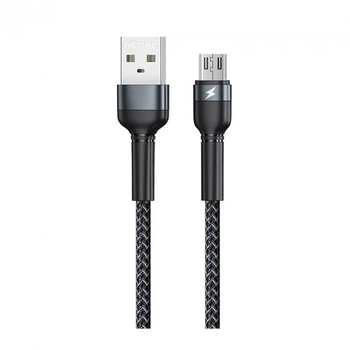 Дата Кабель для зарядки REMAX Jany RC-124m USB 2.0 — micro USB 2.4A Черный (1м)