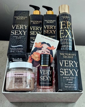 Подарочный набор косметики No Brand в стиле Victoria's Secret Very Sexy Night 5 в 1