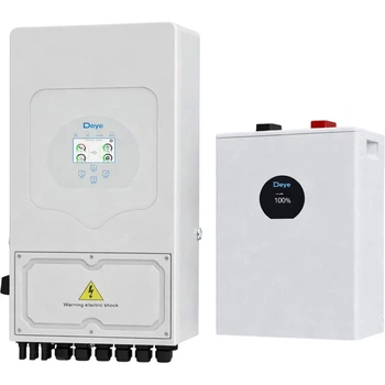 Система хранения энергии Deye SUN-8K-SG05LP1-EU 8kW + АКБ SE-F12-C 11.8kWh (51.2V/230Ah/11800Wh) [159373]