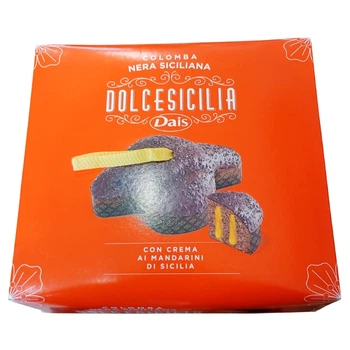 Кекс Dais Colomba Dolcesicilia Nera Siciliana з мандариновим кремом 800 г