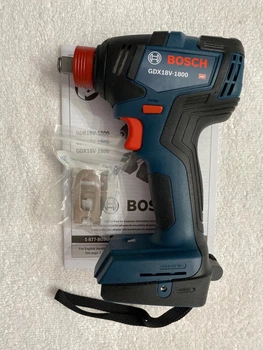 Професійний акумуляторний шурупокрут-ударний гайковерт Bosch GDX18V-1800 18В під біту та квадрат 1/2 дюйма