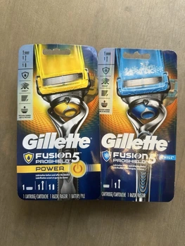 Набор мужских бритв Gillette Fusion5 ProShield Power и ProShield Chill 2 станка и 2 кассеты