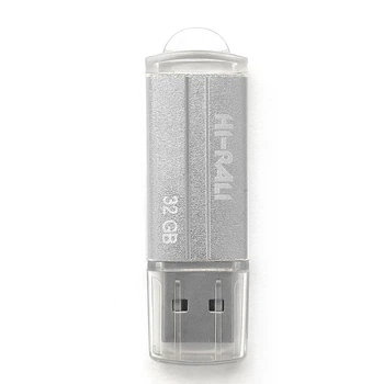 USB флеш-накопичувач Hi-Rali Corsair 32gb Сталевий