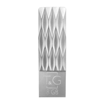 Флеш память USB Touch & Go USB 2.0 8GB Metal 103 Steel