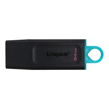 Флешка ЮСБ Kingston DT Exodia 64Gb USB Flash Drive 3.2 пам'ять 64 Гб Black / Teal