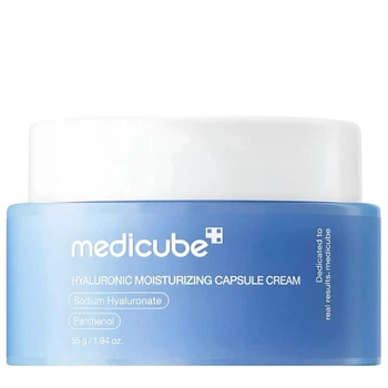 Увлажняющий капсульный крем с гиалуроновой кислотой Hyaluronic Moisturizing Capsule Cream Medicube 55 г 8800289477478
