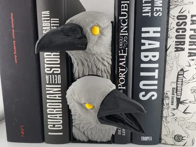Тримачі для книг готичні ворони пара підставок для книжкової полиці. Aivory