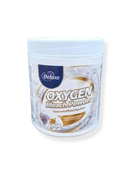 Кислородный порошок для белых вещей Deluxe Oxy White Bleach 600г