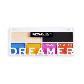 Палитра теней Makeup Revolution Colour Play Dreamer, 12 оттенков, веганская, высокопигментированная