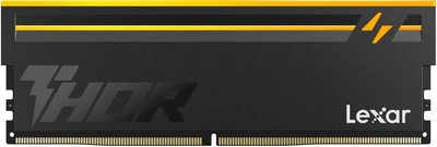 Оперативна пам'ять Lexar DDR5-6000 32768MB PC5-48000 (Kit of 2x16384) Thor RGB 2nd Gen Black (LD5U16G60C36BV-RGD)