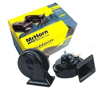Сигнал автомобильный Mrhorn YW-A-019 12V улитка, двухконтактный, клемма боковая 99537-1