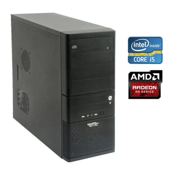 ПК Asus Vento A8 Tower / Intel Core i5-760 (4 ядра по 2.8 - 3.33 GHz) / 8 GB DDR3 / 320 GB HDD / AMD Radeon R5 230, 1 GB DDR3, 64-bit / 450W б/в