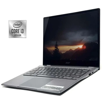 Ультрабук-трансформер Acer ChromeBook Spin 713 / 14" (2256x1504) IPS Touch / Intel Core i3-10110U (2 (4) ядра по 2.1 - 4.1 GHz) / 8 GB DDR4 / 128 GB SSD / Intel UHD Graphics / WebCam / Chrome OS б/у