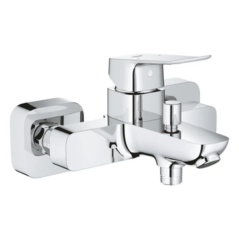 Змішувач для ванної одноважільний із коротким виливом GROHE QuickFix Dice хром метал BF101872VC