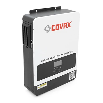 Гібридний інвертор COVAX CV-PS-2200-12V, 2200VA\1800W, 12V, ток заряда 0-60A, 170-280V, MPPT (80А, 55-450 Vdc), 405*286*98mm. 4.5kg