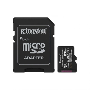 Карта памяти Kingston MicroSDXC 128GB Class 10 UHS-I с адаптером (661397)