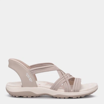 Жіночі сандалії Skechers 164035 TPE 39 (9US) 26 см Бежеві (198739022759)