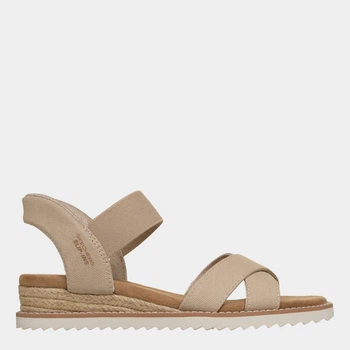 Жіночі сандалії Skechers 114418 NAT 41 (11US) 28 см Бежеві (198739558692)