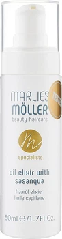 Эликсир для волос на основе масла горной камелии Oil Elixir with Sasanqua Marlies Moller 50 мл (тестер) (621027)