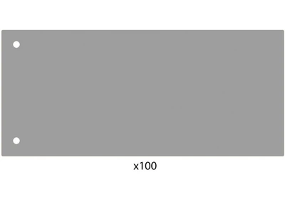 Розділювачі 24х10,5см ECONOMIX 30811-10 (100шт.) пластик сірі /E30811-10/