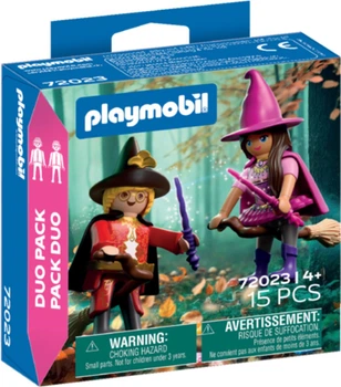 Zestaw zabawek Playmobil Duo Pack Czarownica i czarodziej 72023 (4008789720238)