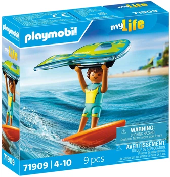 Набір іграшок Playmobil Відпустка на пляжі: Вінгсерфер 71909 (4008789719096)