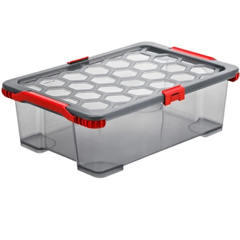 Контейнер для зберігання пластиковий з кришкою Rotho Evo Total 30 л (10085)