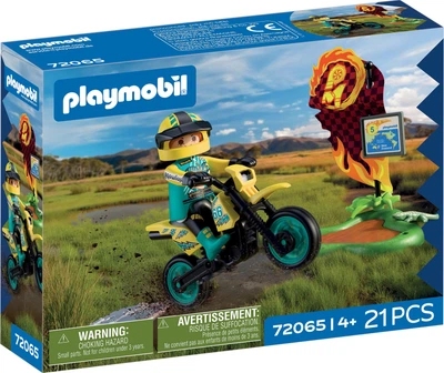 Набір іграшок Playmobil Cars: Позашляховий мотоцикл 72065 (4008789720658)