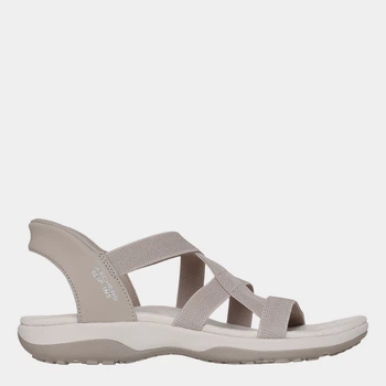 Женские сандалии Skechers 163460W TPE 38 (8US) 25 см Бежевые (198376991692)