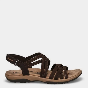 Женские сандалии Skechers 163571 CHOC 36 (6US) 23 см Коричневые (198739022889)