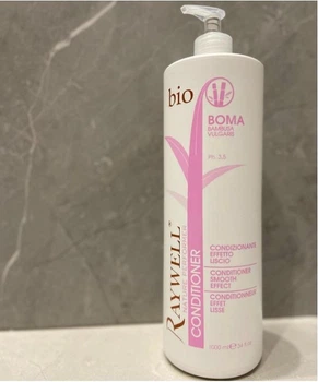Розгладжуючий кондиціонер для пористого волосся Raywell Bio Boma Smooth Effect Conditioner 1000 мл