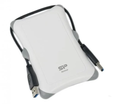 Внешний жесткий диск 1Tb Silicon Power Armor A30, White (SP010TBPHDA30S3W)