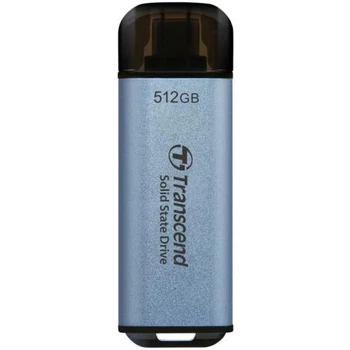 Внешний накопитель SSD, 512Gb, Transcend ESD300, Sky Blue (TS512GESD300C)