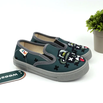 Кеды слипоны для мальчика с рисунком Weestep (R107850221) Размер 31, 20 см