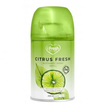 Сменный баллон для освежителя воздуха iFresh citrus fresh 250 мл