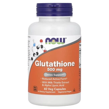 Глутатион Now Foods Glutathione 500 мг 60 капсул