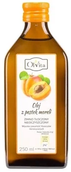 Olej z pestek moreli Olvita Tłoczony na zimno 250 ml (5907591923419)