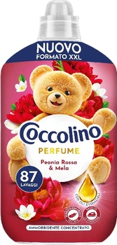Концентрований ополіскувач для білизни Coccolino Perfume Peonia Rossa & Mela Червона півонія та яблуко 80 прань 1850 мл (8720181859472)