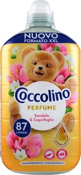 Концентрований ополіскувач для білизни Coccolino Perfume Sandalo & Caprifoglio Сандал та жимолость 80 прань 1850 мл (8720181859465)