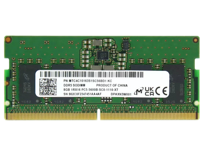 Модуль памяти SO-DIMM DDR5 8GB 5600 Micron C46