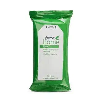 Очищающие салфетки LOC Amway Home