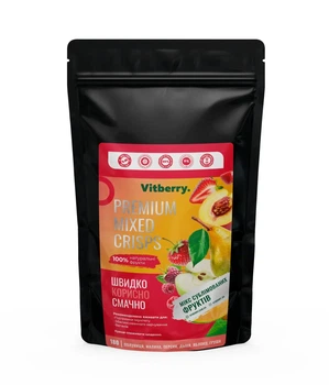 Сублімовані фрукти - Домашній Мікс Vitberry 180г