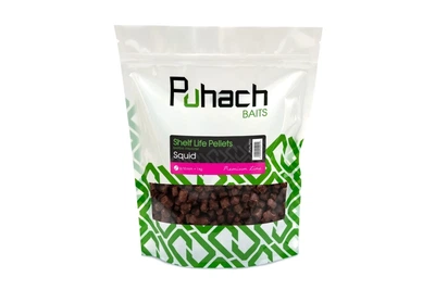 Варений пеллетс Puhach Baits Premium Line Shelf Life Pellets ⌀8/10мм 1кг Squid (8327006003)