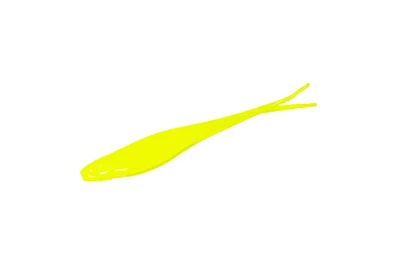 Силікон ZMAN Scented Jerk Shadz 4" 5шт, колір: Hot Chartreuse (4321043022)