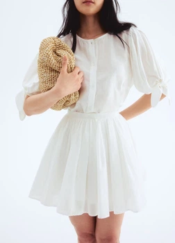 Блуза H&M 11234 Білий XXL (977)