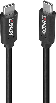 Кабель Lindy USB 3.2 Type C  20Gbps 100W 1 м (4002888369763)